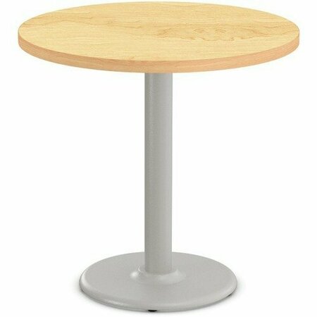 SPECIAL-T Table, Round, 36in Dia x 29in, Fog Gray Base/Crema Maple Top SCTCANT236GCM